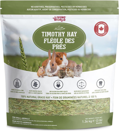 Living-World-Timothy-Hay-For-Rabbits,-Guinea-Pigs-And-Small-Animals,-3-Lb Living-World-Timothy-Hay-For-Rabbits,-Guinea-Pigs-And-Small-Animals,-3-Lb