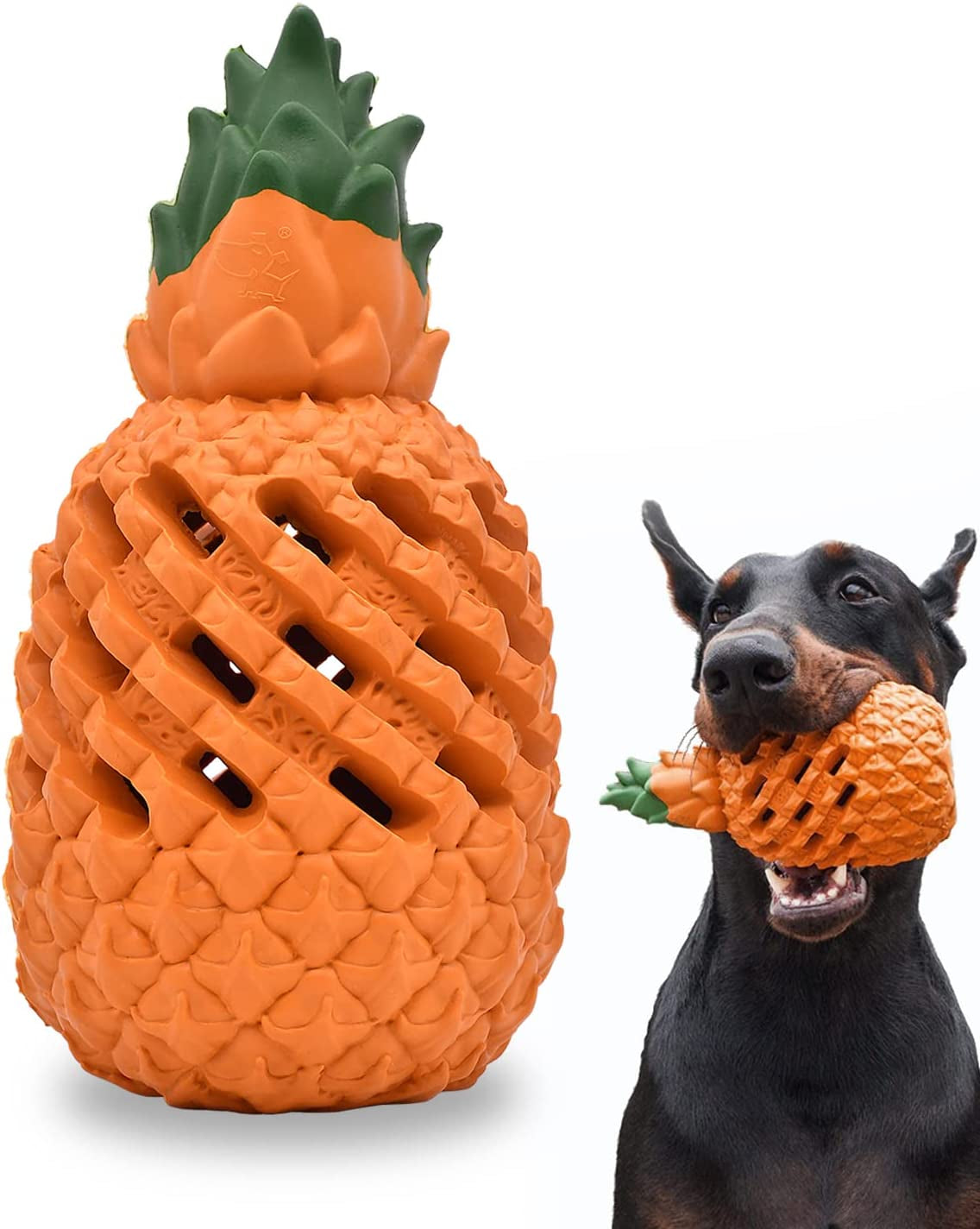 Small Dog Toys,Pineapple Dog Chew Toys,Dog Toys for Small Dogs,Dog Toys for Aggressive Chewers,Interactive Dog Toys