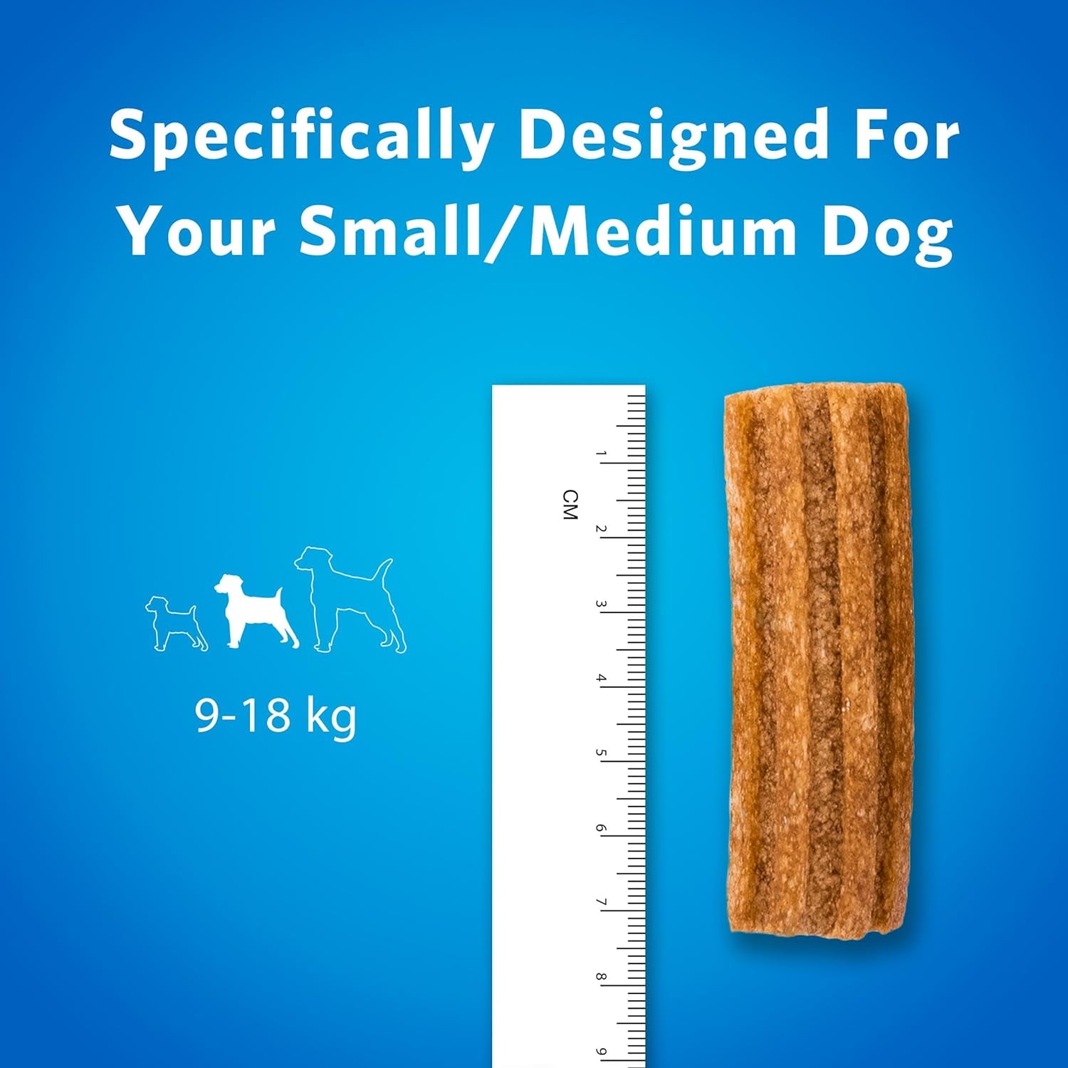 Daily Oral Care, Dental Dog Treats for Small & Medium Breed Dogs - 25 Ct Pouch