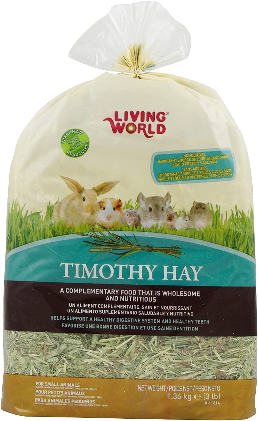 Living-World-Timothy-Hay-For-Rabbits,-Guinea-Pigs-And-Small-Animals,-3-Lb Living-World-Timothy-Hay-For-Rabbits,-Guinea-Pigs-And-Small-Animals,-3-Lb