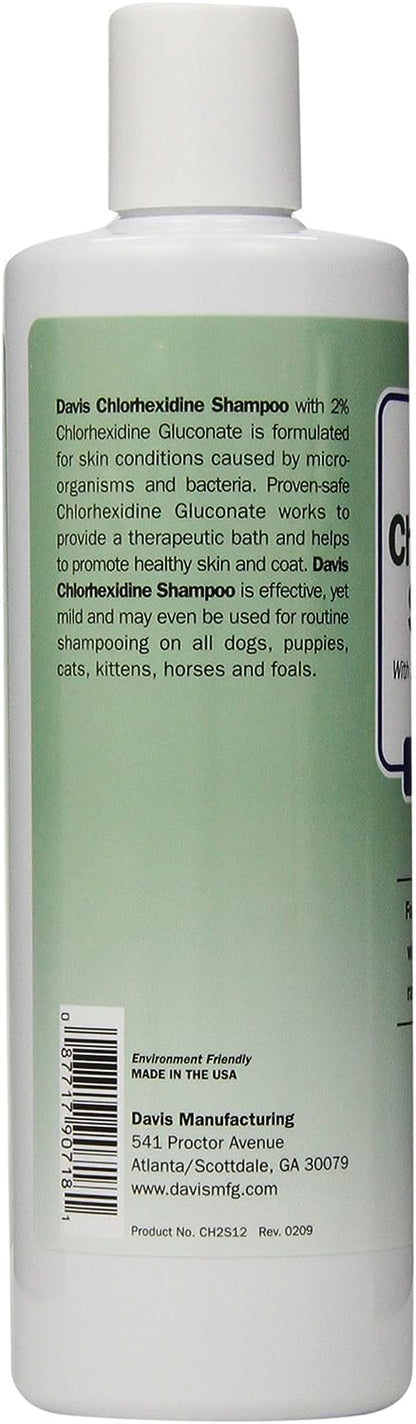 Chlorhexidine Pet Shampoo, 12-Ounce