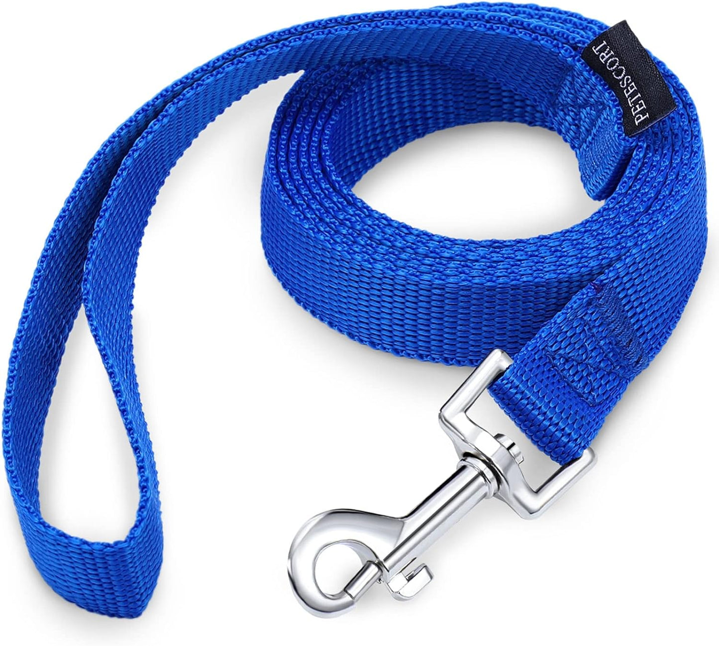 Dog Leashes for Small and Medium Dogs,Strong Durable Dog Leades,5Ft/6Ft/10Ft/15Ft/20Ft/30Ft/50F Long, 3/4 Inch Wide(Blue,5Ft)