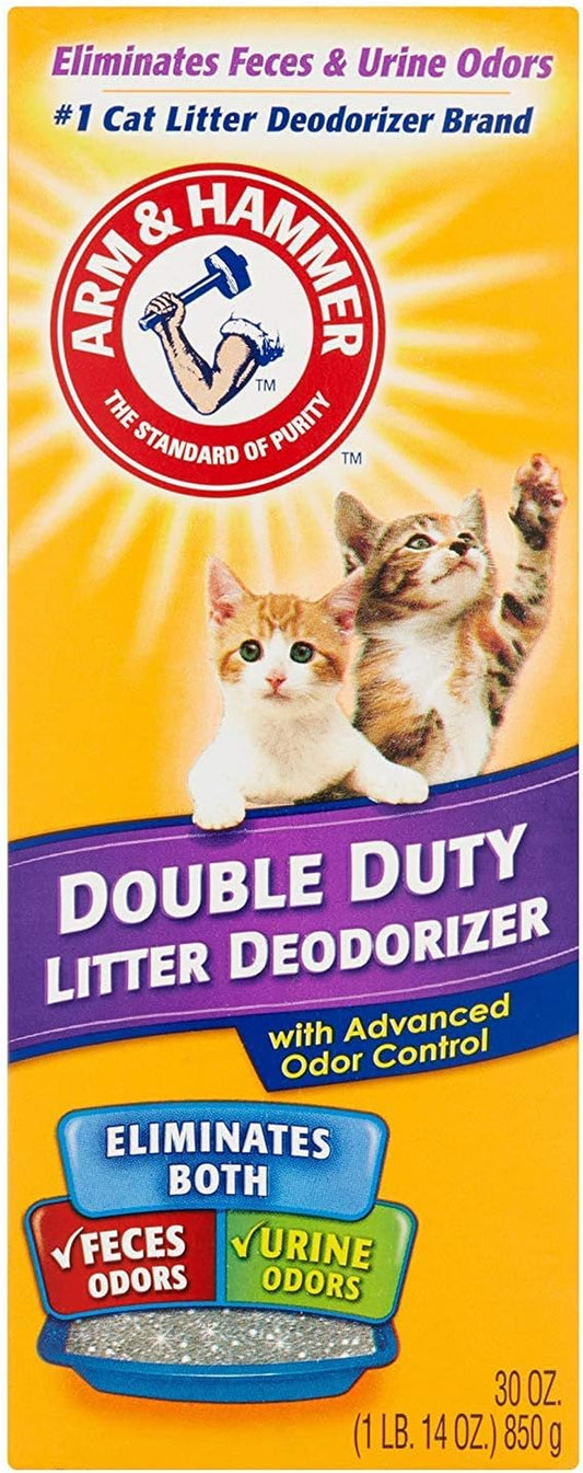 Arm and Hammer A&H Double Duty Litter Deodorizer with Advanced Odour Control, 850G