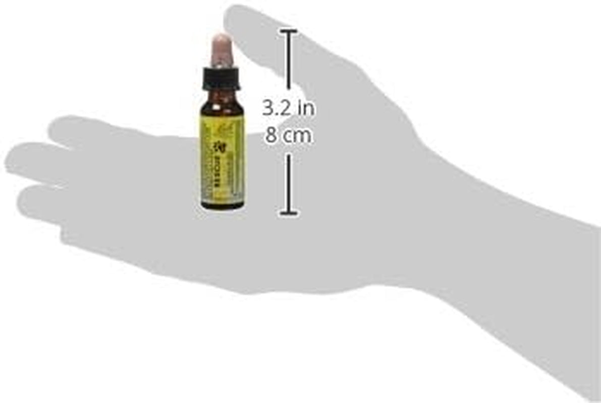 Bach RESCUE PET Dropper 10Ml, for Dogs, Cats, and Pet Horses, Natural Flower Essence, Thunder, Fireworks and Travel