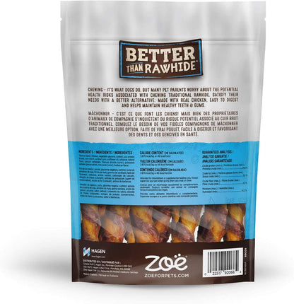 Better than Rawhide Twists for Dogs, BBQ Chicken Flavor, 12 Pack (5.2 Oz)